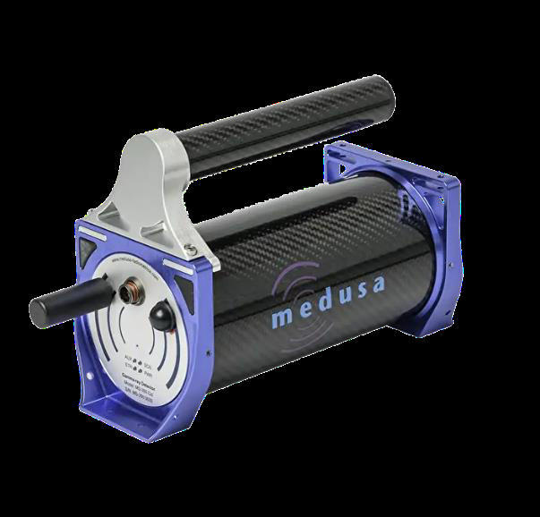 Medusa MS-Series radiometric sensor, 3 x 3 in scintillation detector